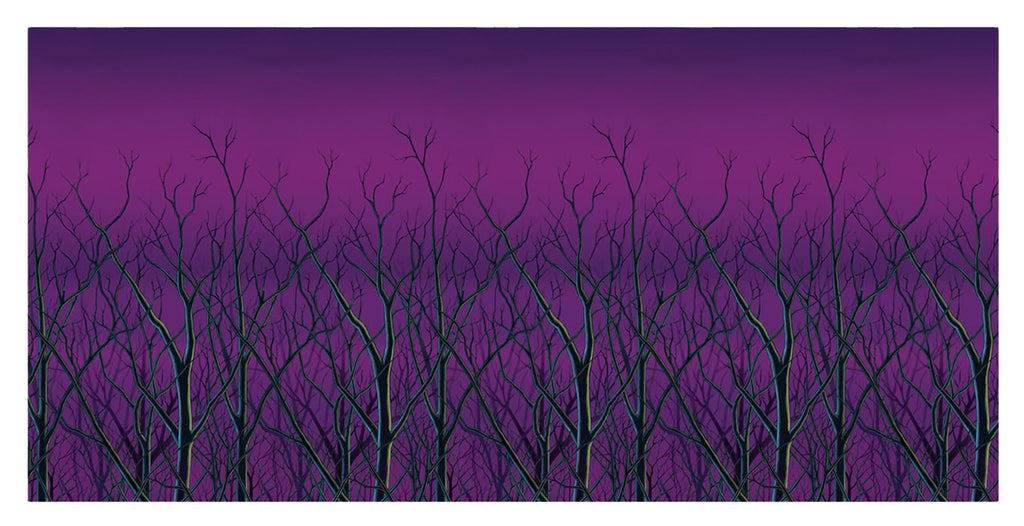 Spooky Forest Treetops Backdro