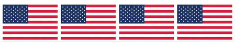 American Flag Party Tape