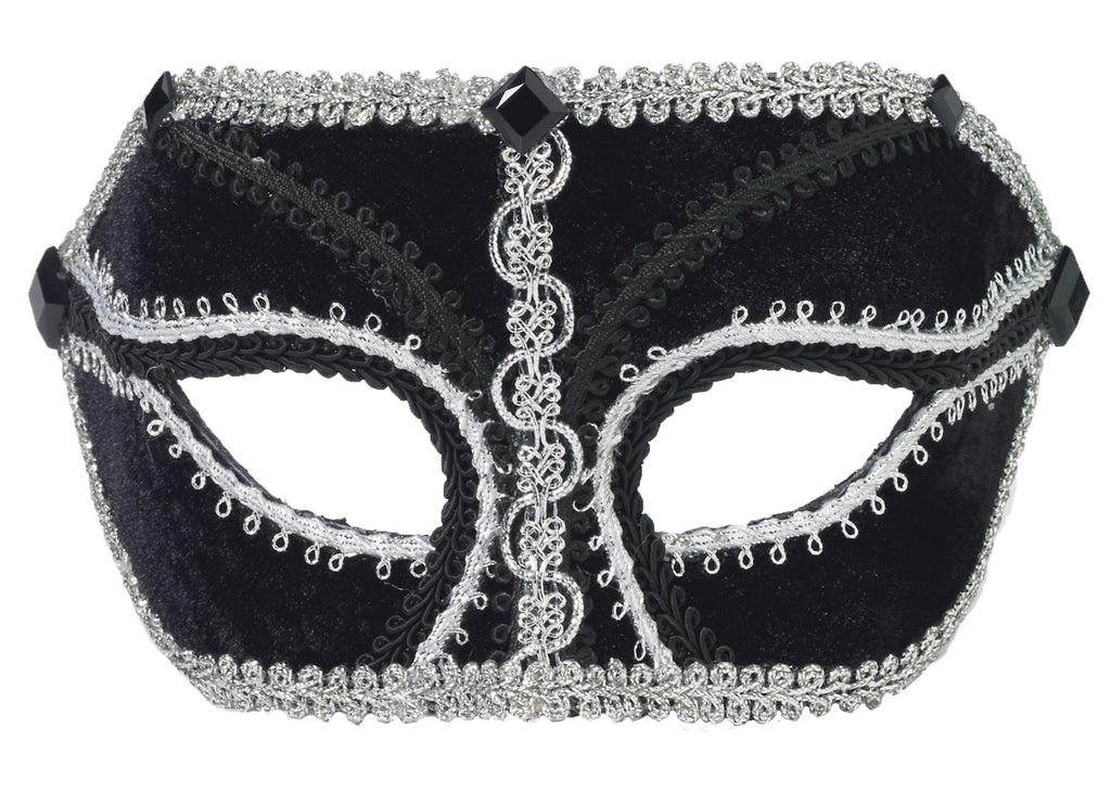 Venetian Glasses Black Silver