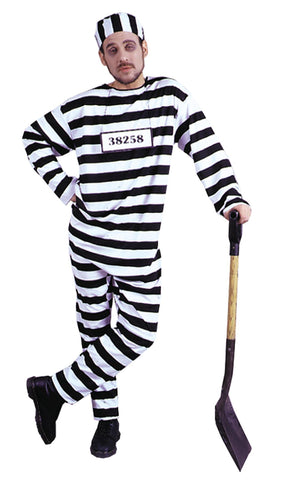 Convict Costume Std