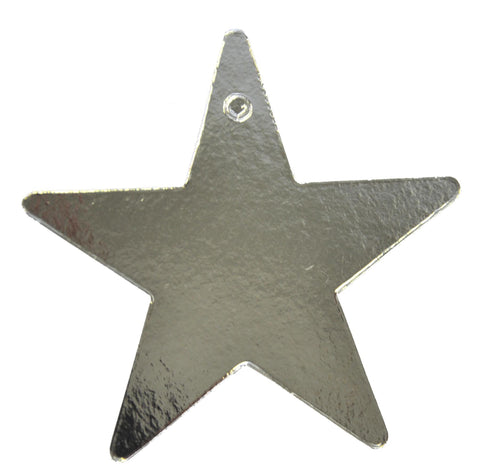 Star Foil 5 Inch Silver