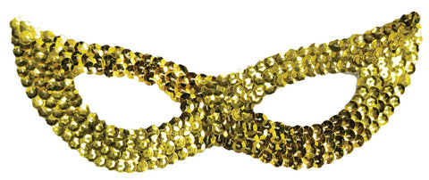 Cat Mask Sequin Gold