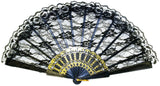 Fan Black Lace