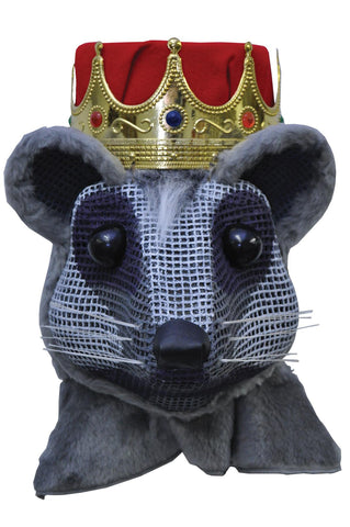 Mouse King Head W Red Crown