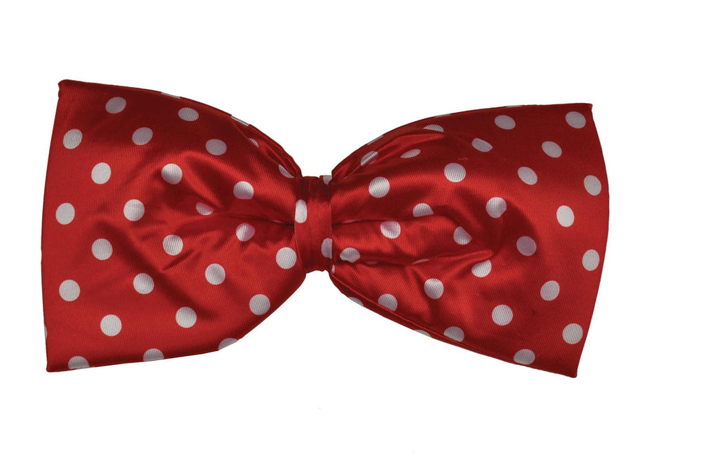 Bow Tie Jumbo Polkadot Blue