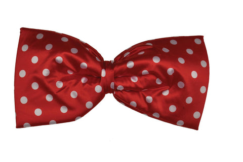 Bow Tie Jumbo Polkadot Blue