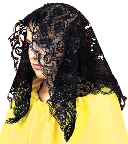 Mantilla Spanish Black