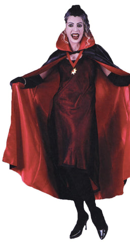 Cape 56in Dlx Red