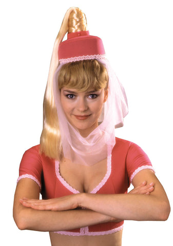 I Dream Of Jeannie Hat W Hair