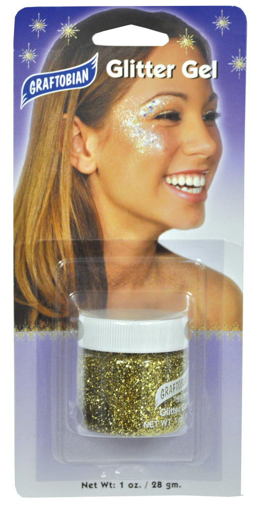 Glitter Gel Gold 1 Oz