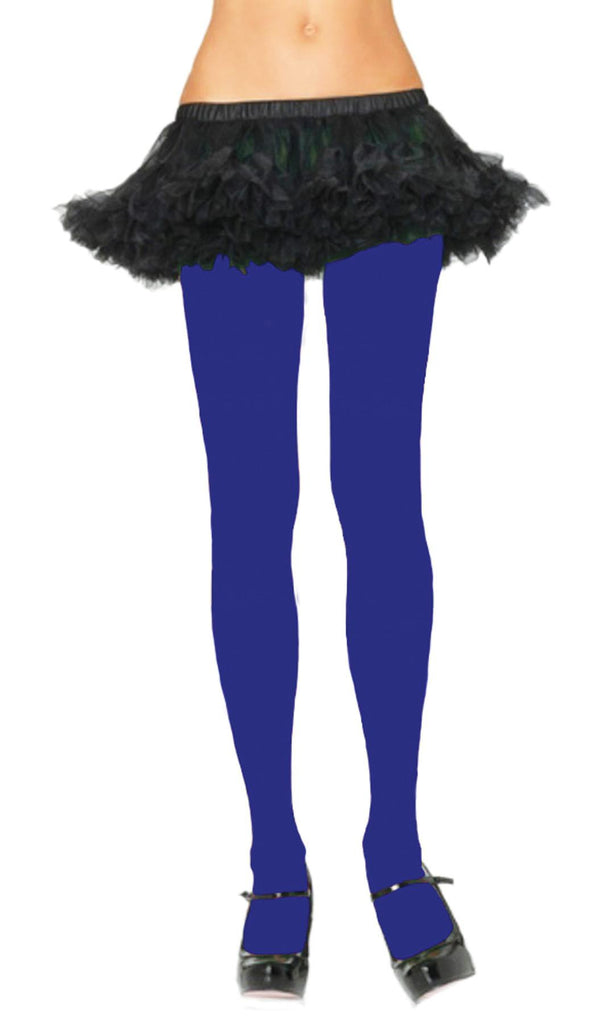 Tights Adult Royal Blue 1 Sz