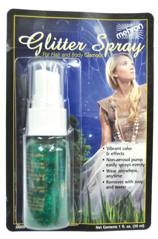 Glitter Spray Green 1 Oz