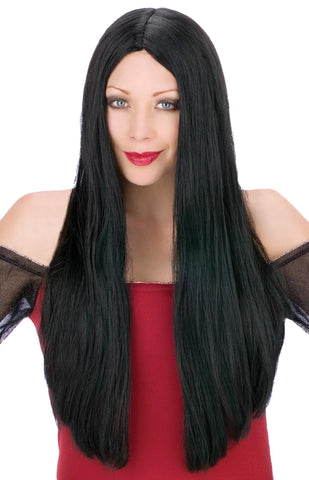 Wig 25 Inch Witch Black