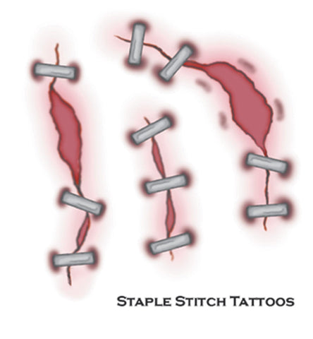 Tattoo Staple Stitch Fx