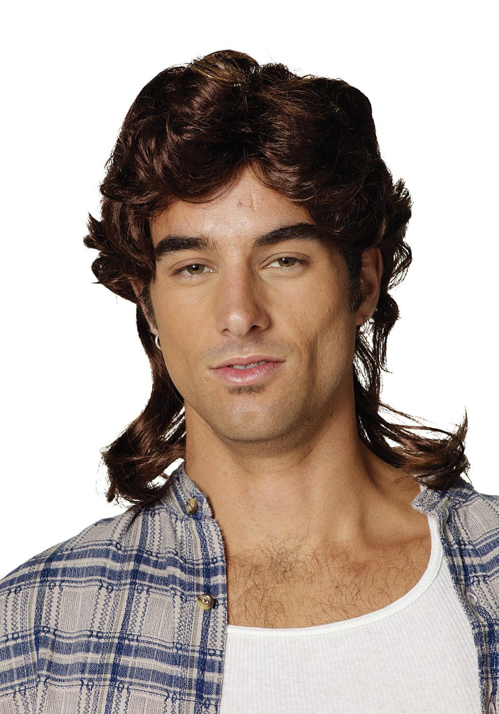 Mullet Wig Brown