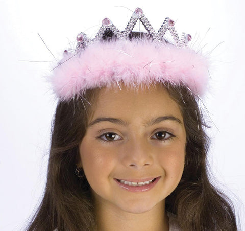 Tiara Marabou Pink Diamond