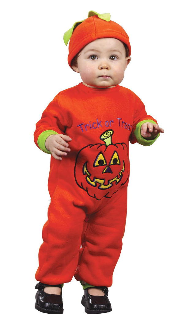 Pumpkin Jumpsuit 12 To 24 Mths