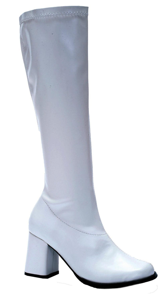 Go Go Boot White Size 14