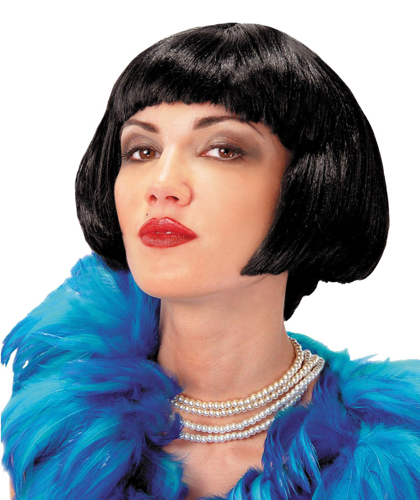 Wig Flapper Black