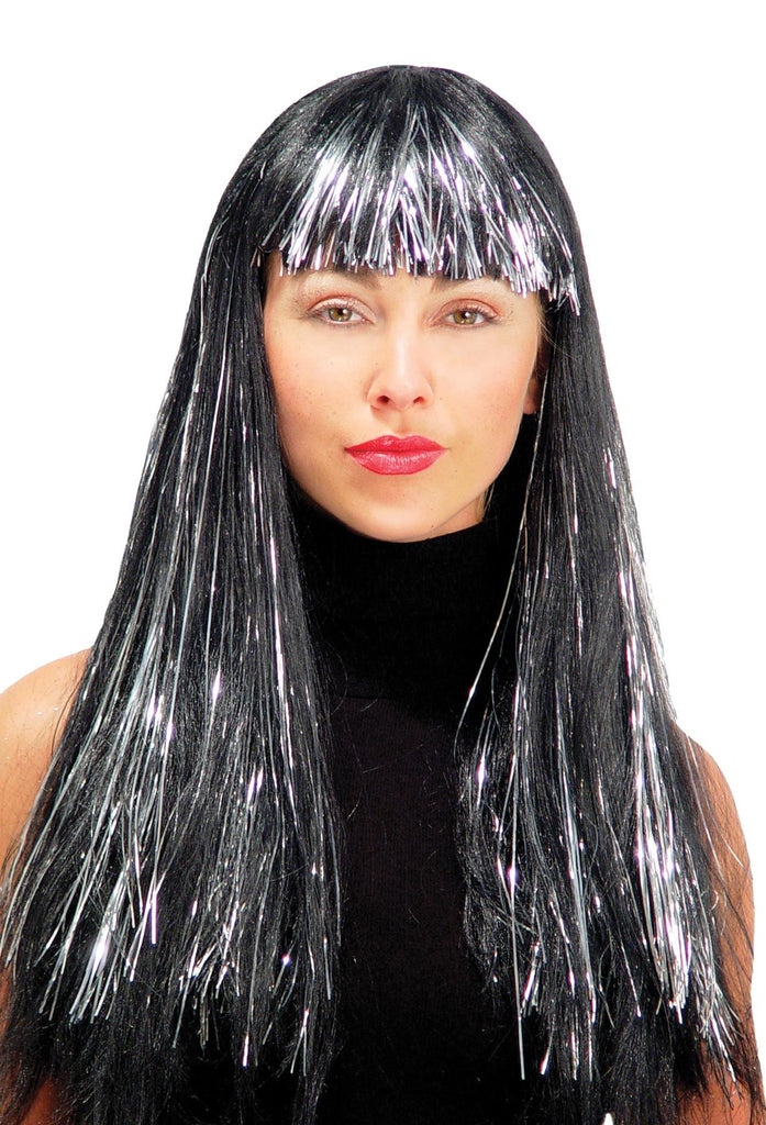 Wig 24 Inch Shimmering Black