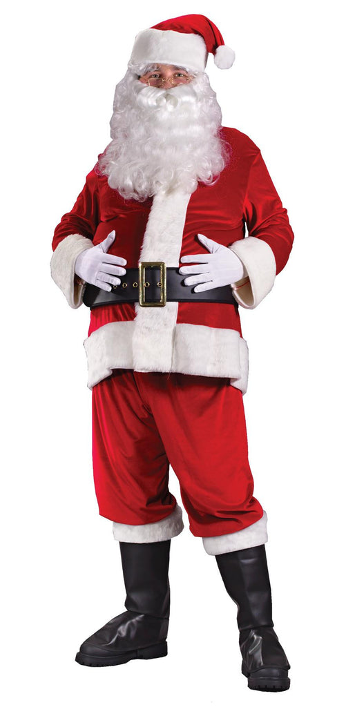 Santa Suit Rich Vlvt Pls Sz