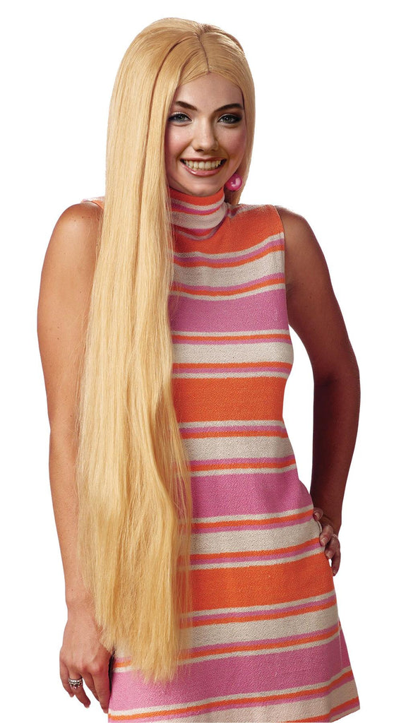 Wig 36 Inch Long Blonde