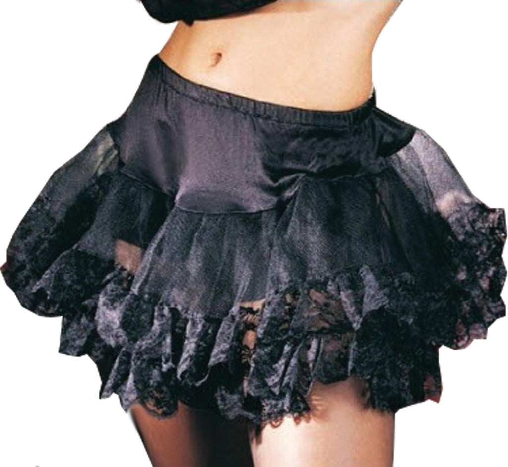 Petticoat Black Lace Bottom