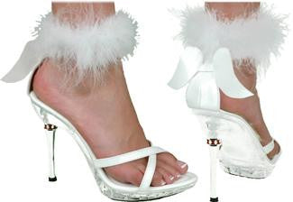 Shoe Sexy Angel Wht Wmn Sm