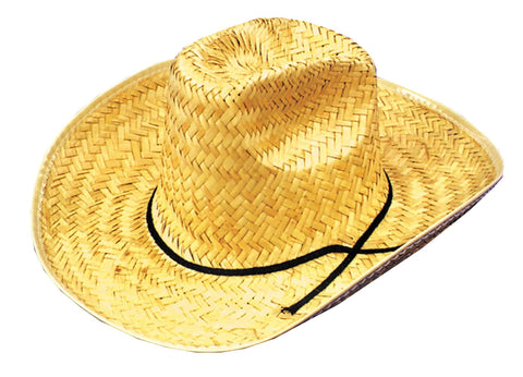 Cowboy Hat Straw 1 Sz