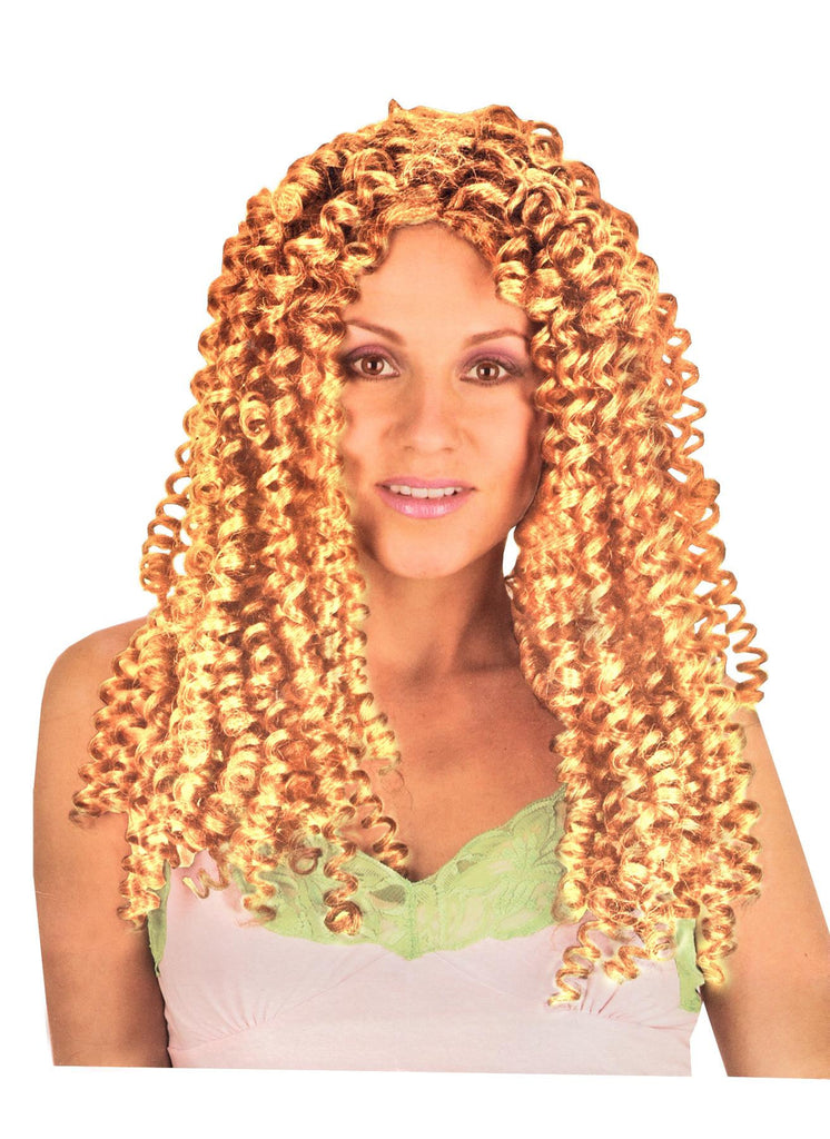 Diva Crimped Blonde Wig