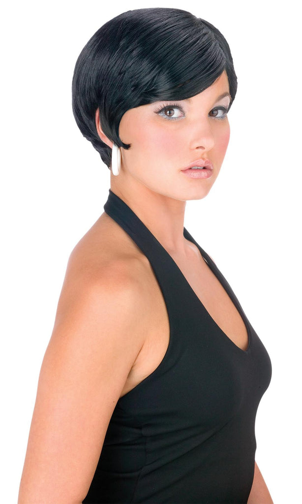 Pixie Space Girl Wig Black