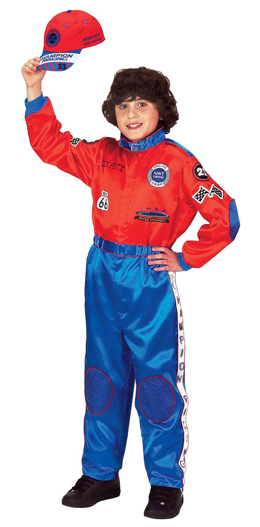 Racing Suit Child Red Blue8-10