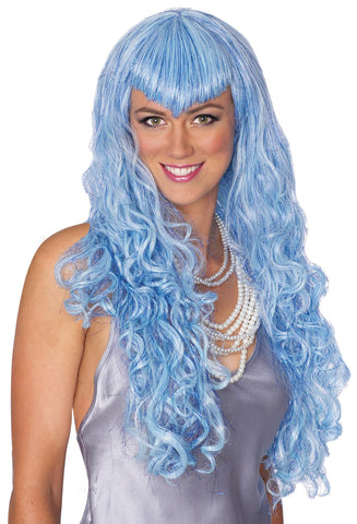 Mermaid Wig Blue