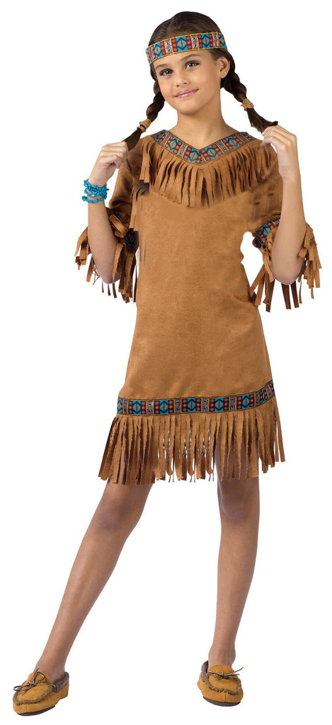 American Indian Girl Child Lg