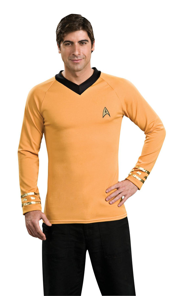 Star Trek Classic Gld Shirt Lg