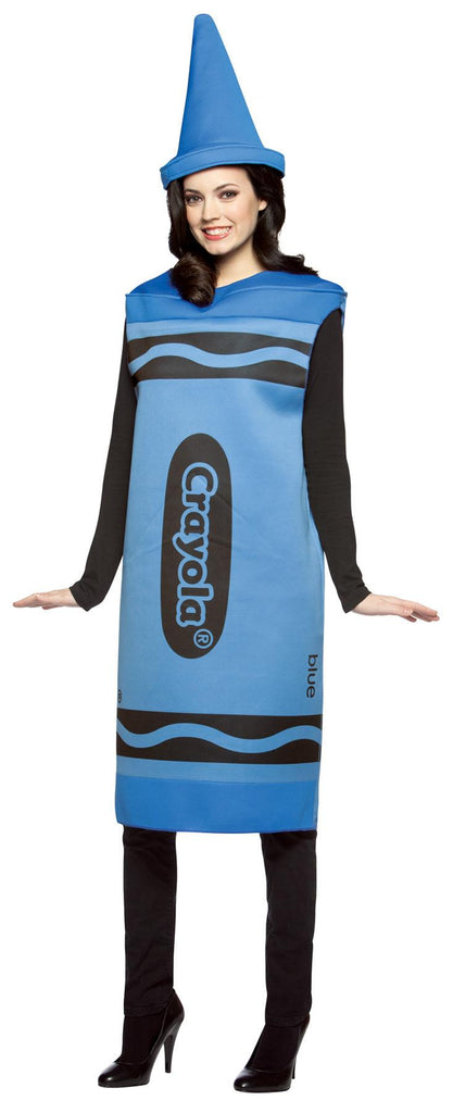 Crayola Costume Blue Adt Sm-md