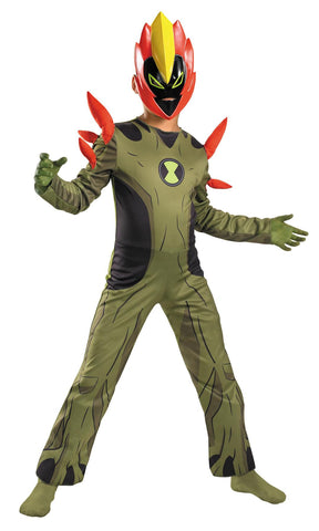 Swampfire Ben 10 Costume 4-6