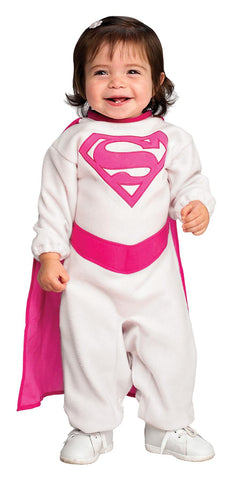 Pink Supergirl Infant Costume