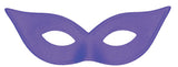 Harlequin Mask Satin Black