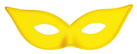 Harlequin Mask Satin Gold