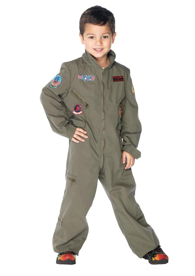 Top Gun Flight Suit Chld Xs