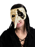 Venetian Raven Mask Black