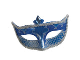 Carnival Mask No Feather Blue