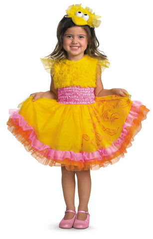 Sesame St Big Bird Frilly 3-4t