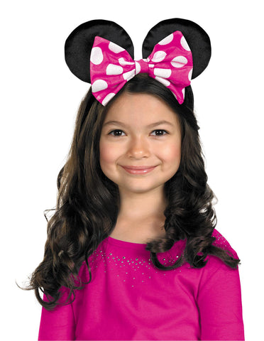 Minnie Mouse Ears W-rev Bow