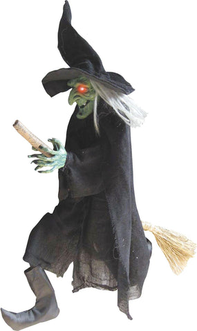 Witch Hanging On A Broom