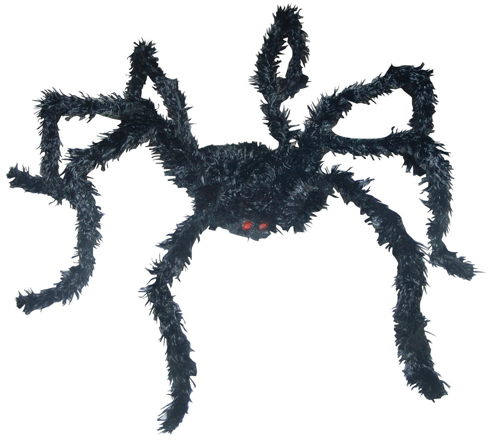 Light Up Bk Spider Long Hair