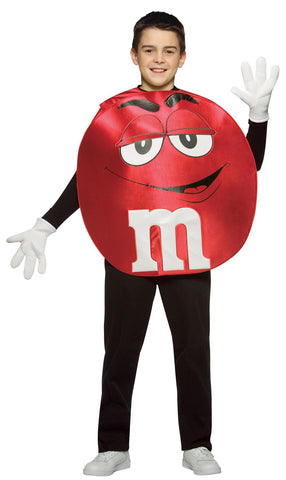 M&m's Character Poncho Rd Teen