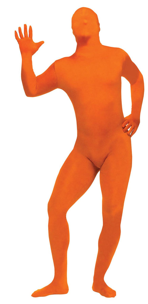 Skin Suit Orange Adult Std