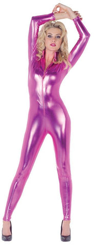 Stretch Jumpsuit Fuchsia Large